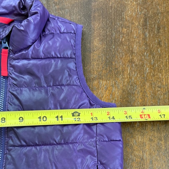 Primary Lightweight Puffer Vest Jelly Purple Outdoor Recycled Kids 4-5 - Picture 8 of 9